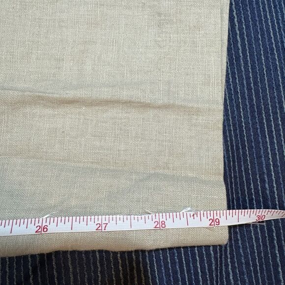 Quacker Factory Linen Pants Womens 2X Beige Boho Coastal Resortcore Lagenlook - Picture 6 of 9